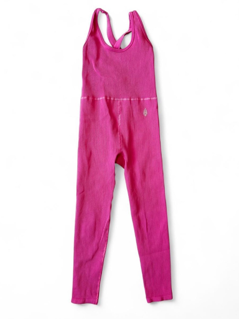 FREE PEOPLE MOVEMENT Free Throw Jumpsuit Punch Crush Pink Women’s- Small